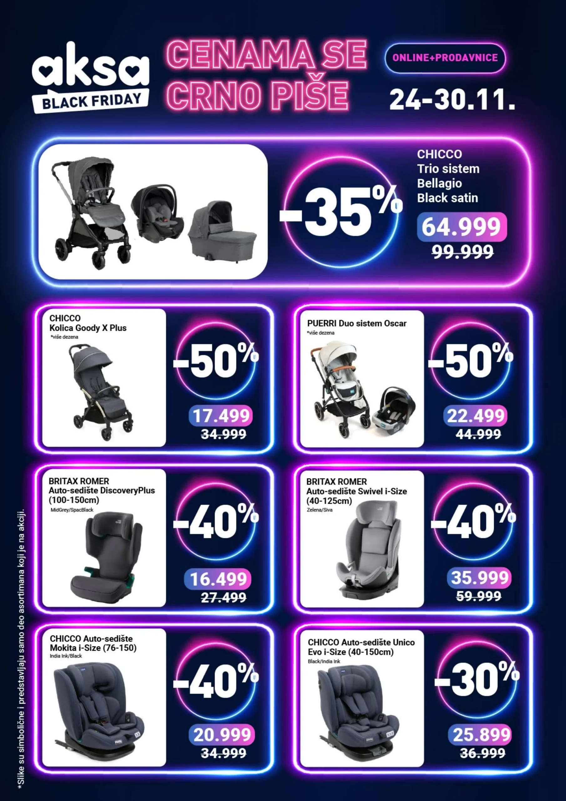 Aksa BLACK FRIDAY 24-30.11.2025.