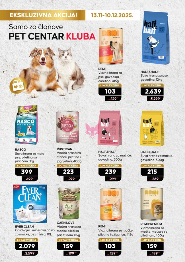 Pet centar katalog 13.11-10.12.2025.