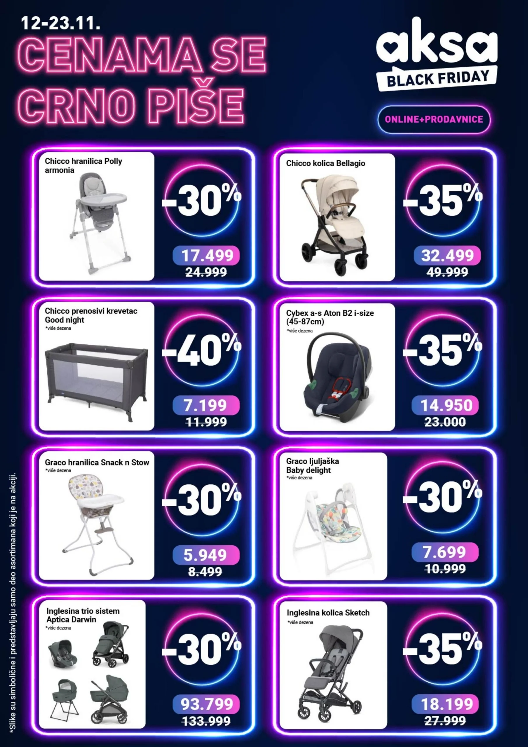 Aksa BLACK FRIDAY 12-23.11.2025.