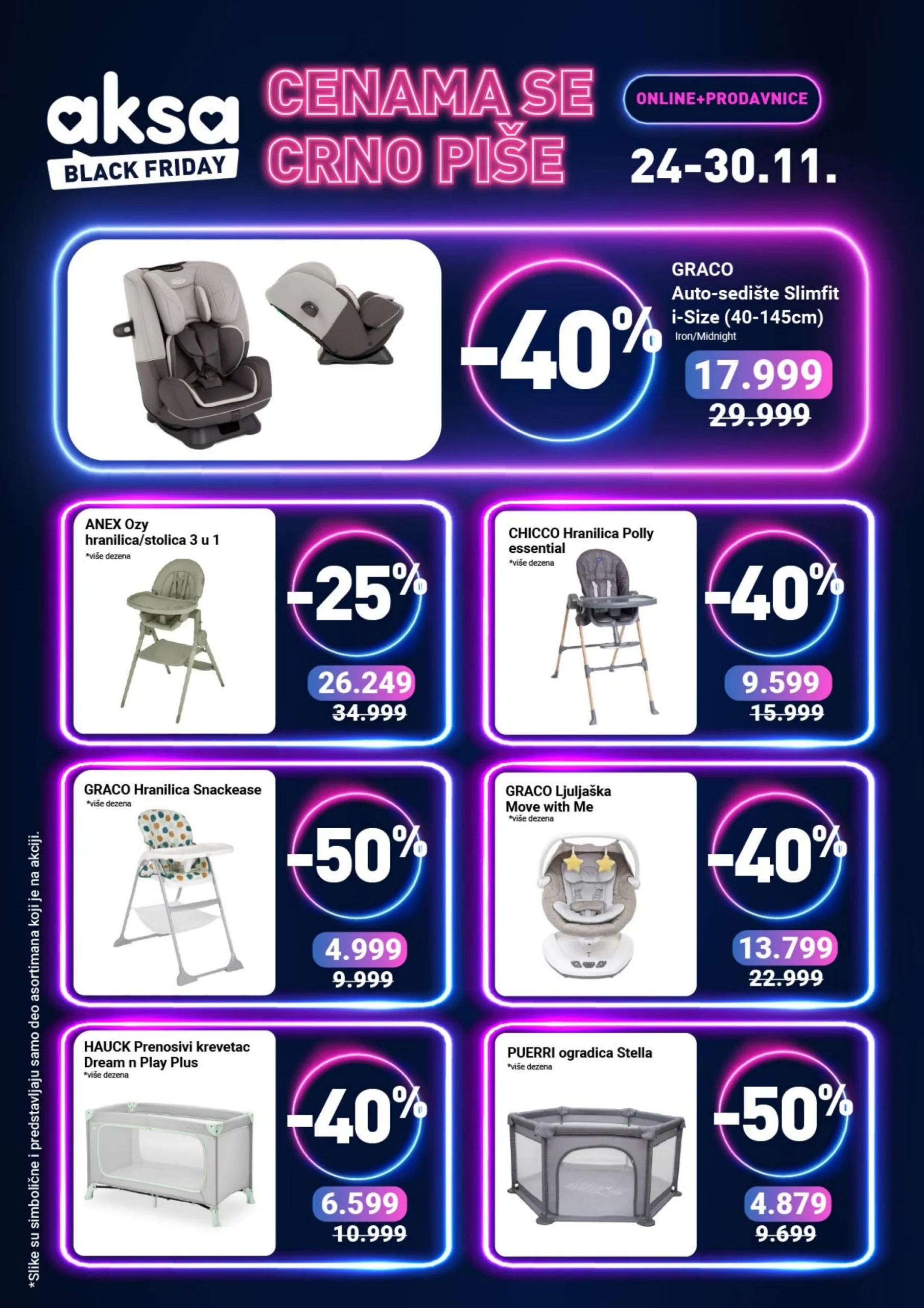 Aksa BLACK FRIDAY 24-30.11.2025.