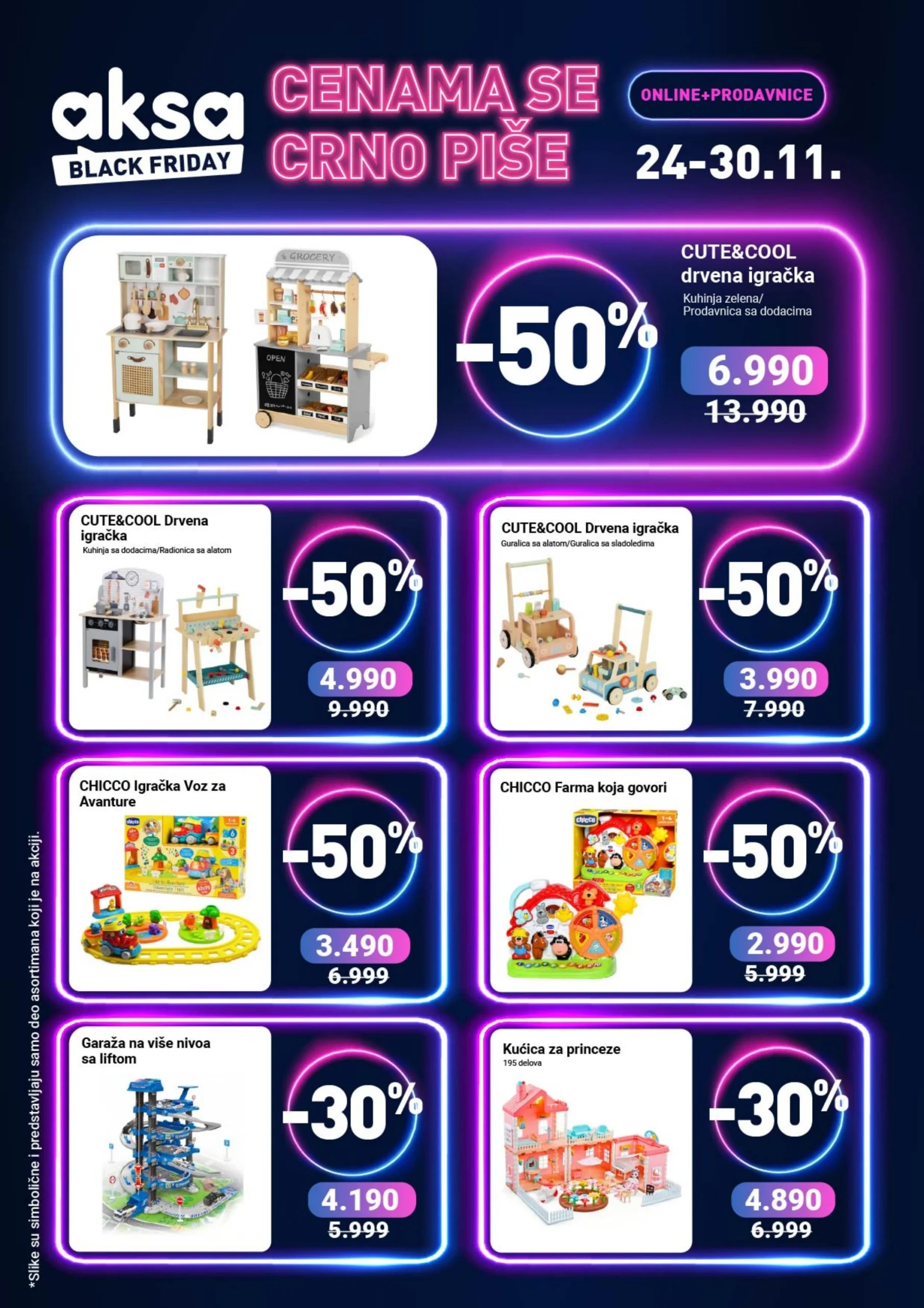 Aksa BLACK FRIDAY 24-30.11.2025.