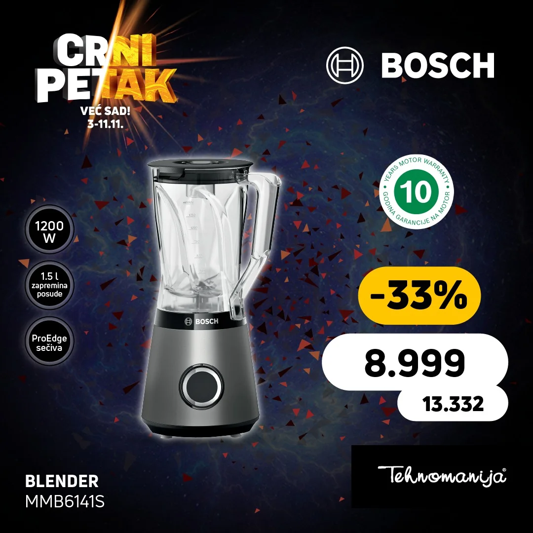 Tehnomanija BLACK FRIDAY 3-11.11.2025.