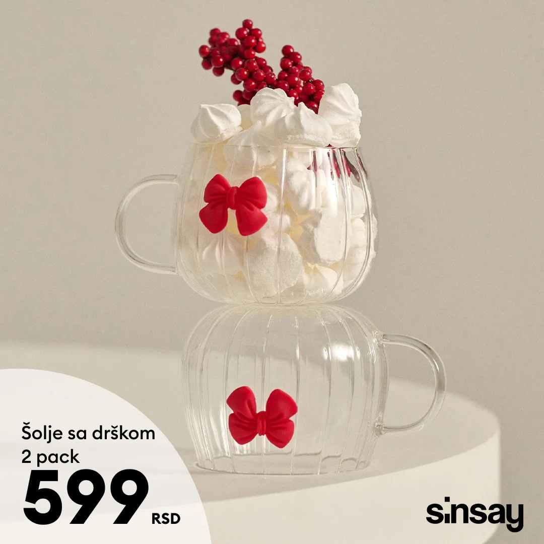 Sinsay KUHINJSKI DODACI S MAŠNAMA novembar 2025.