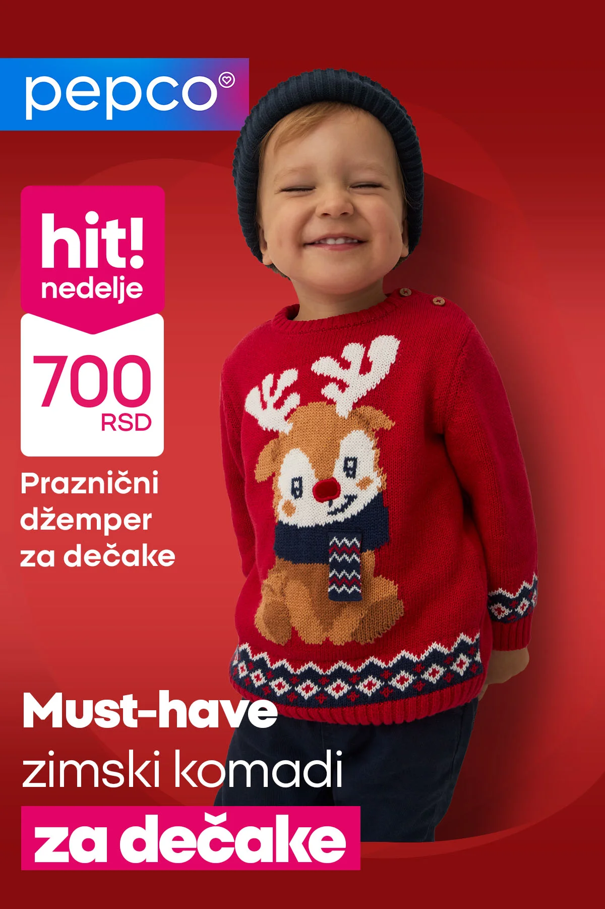 Pepco odeća – praznični džemperi za celu porodicu 13–19.11.2025.