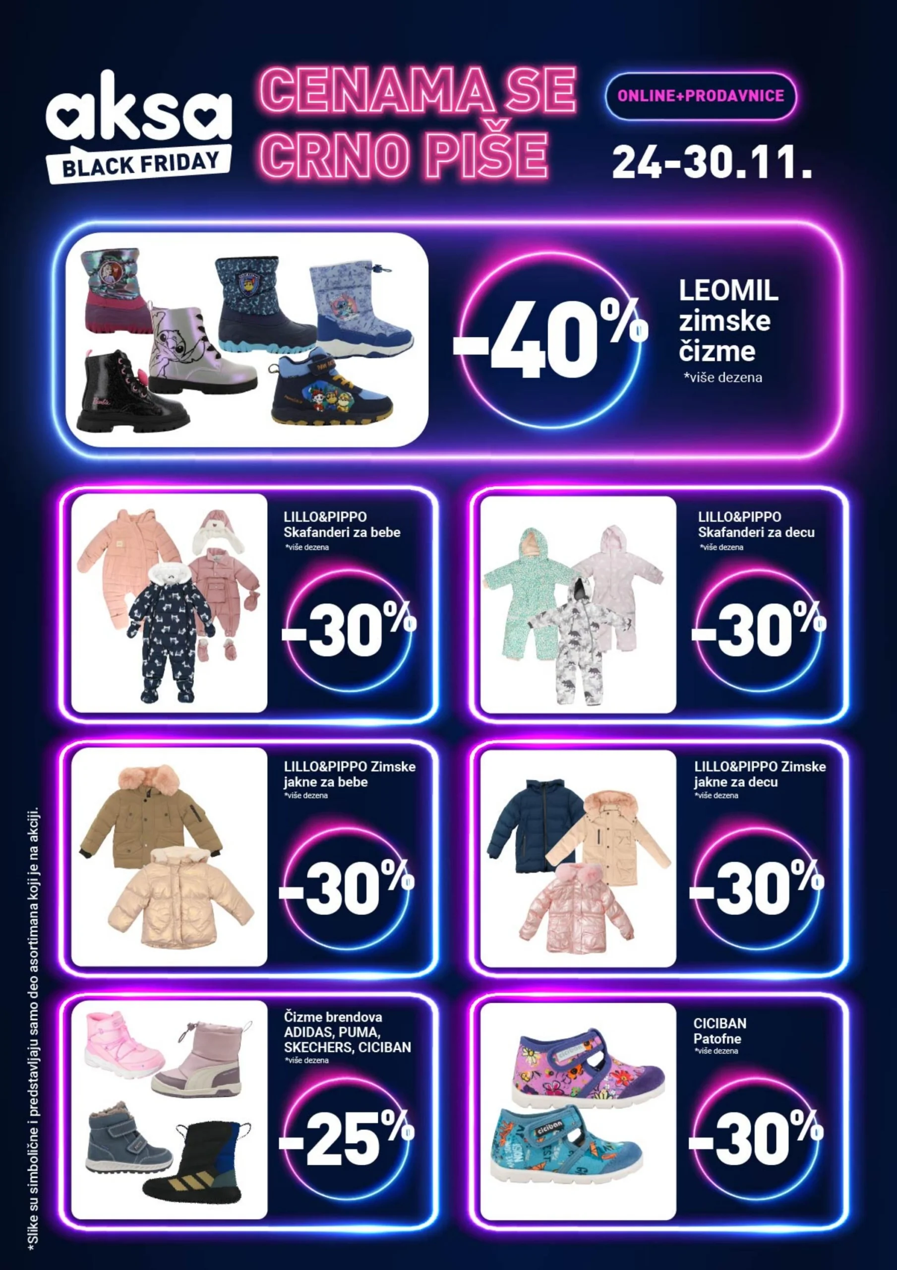 Aksa BLACK FRIDAY 24-30.11.2025.