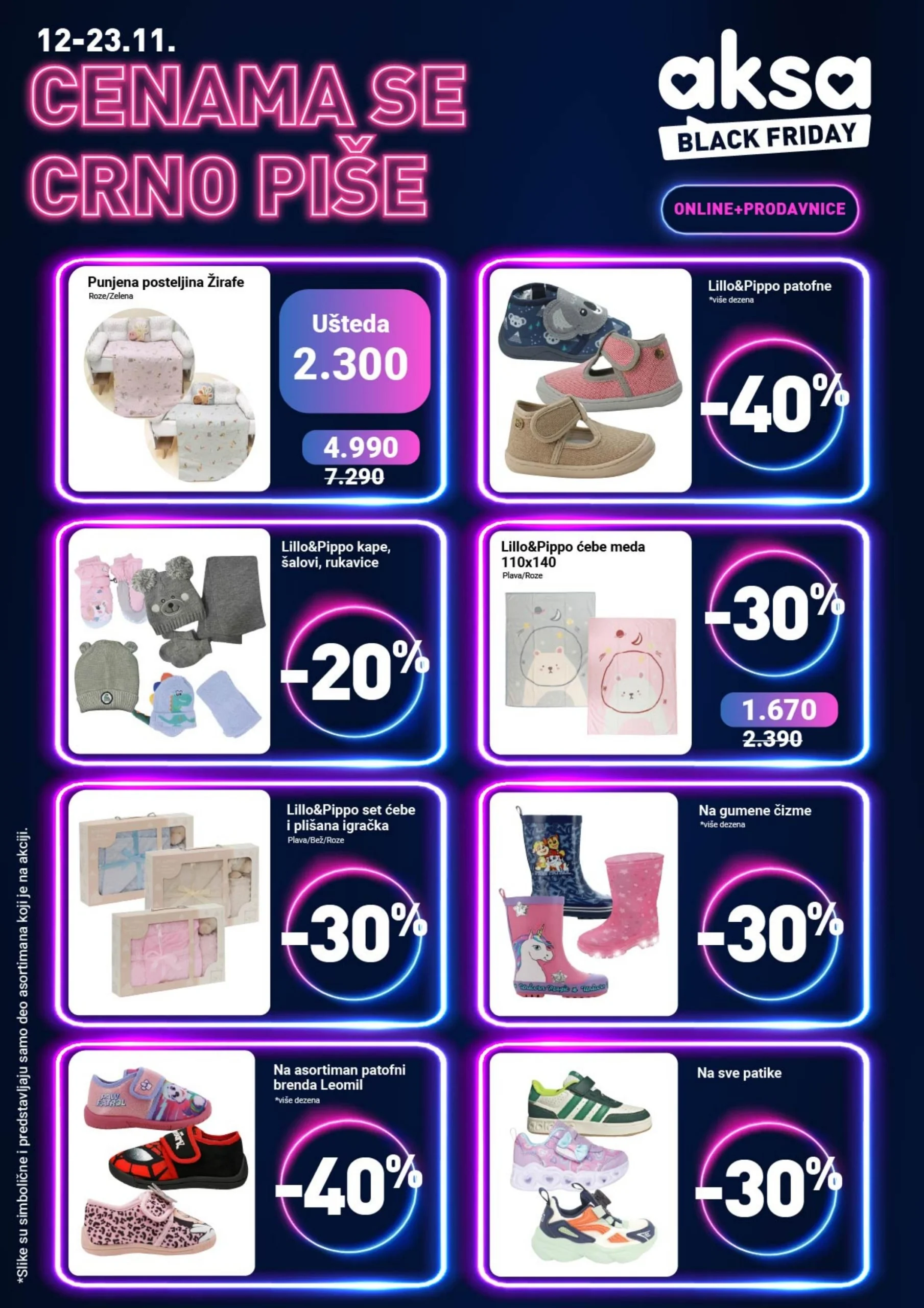 Aksa BLACK FRIDAY 12-23.11.2025.