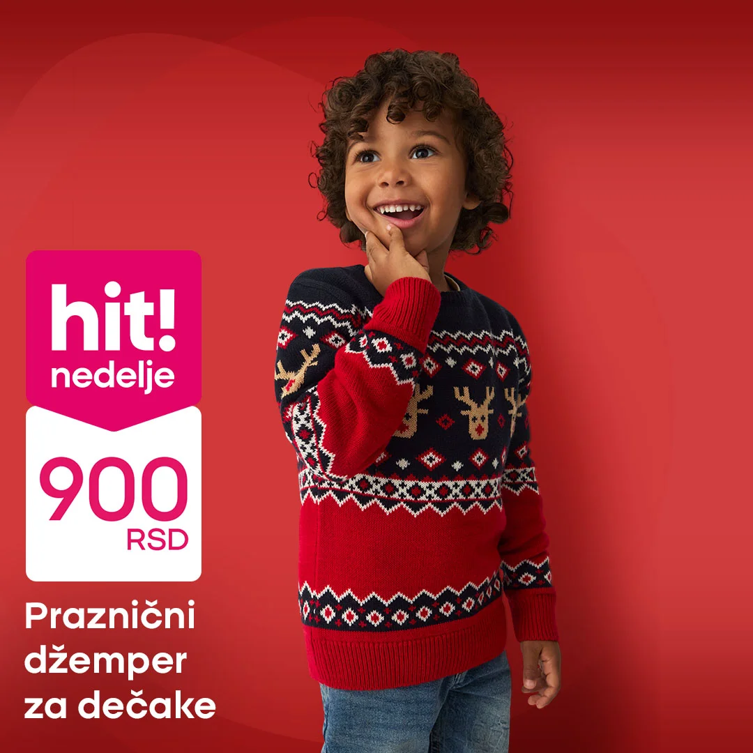 Pepco odeća – praznični džemperi za celu porodicu 13–19.11.2025.