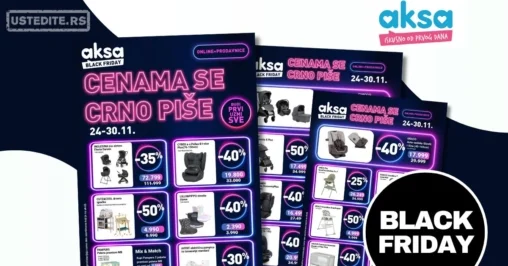 Aksa BLACK FRIDAY 24-30.11.2025.