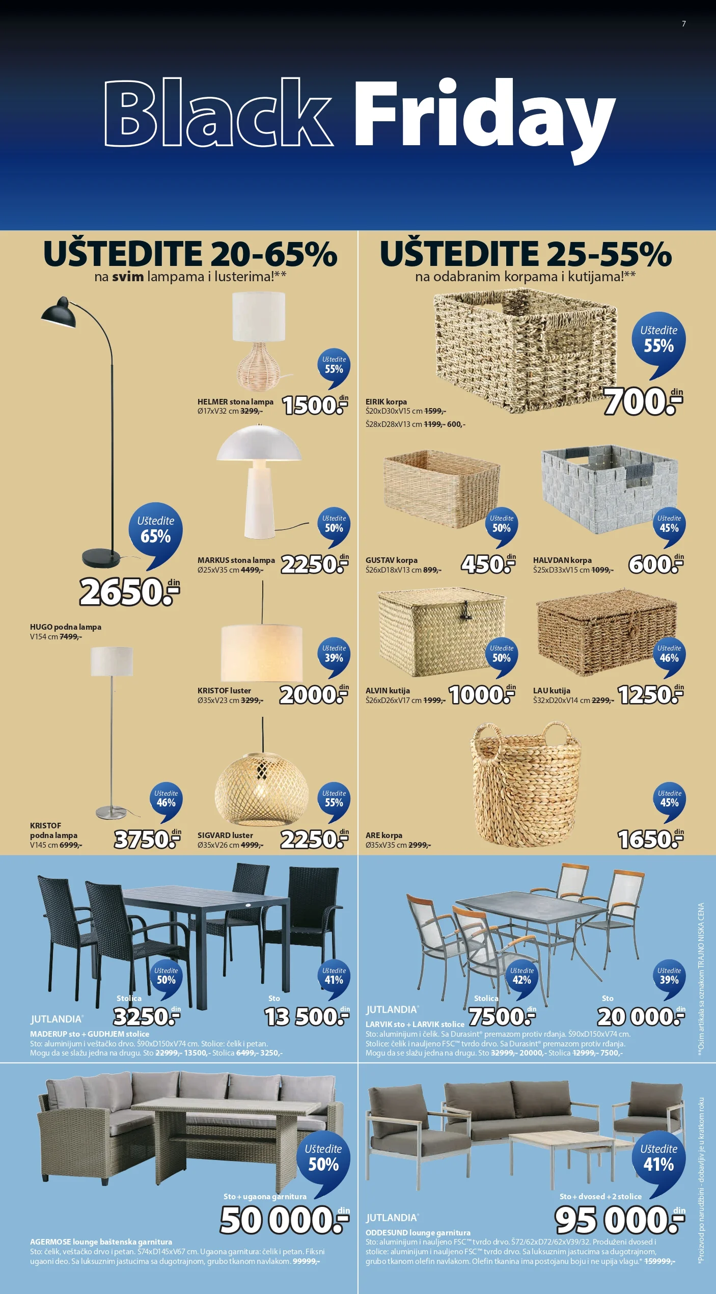 Jysk katalog BLACK FRIDAY 19-30.11.2025.