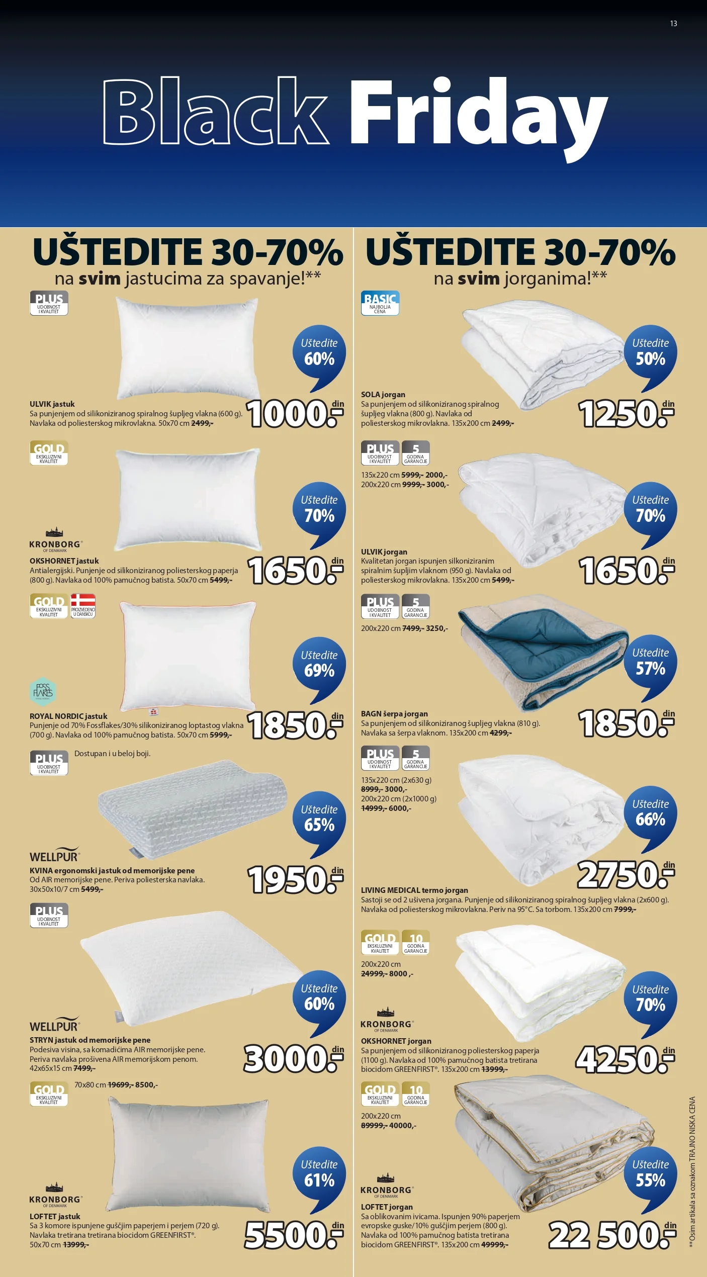 Jysk katalog BLACK FRIDAY 19-30.11.2025.