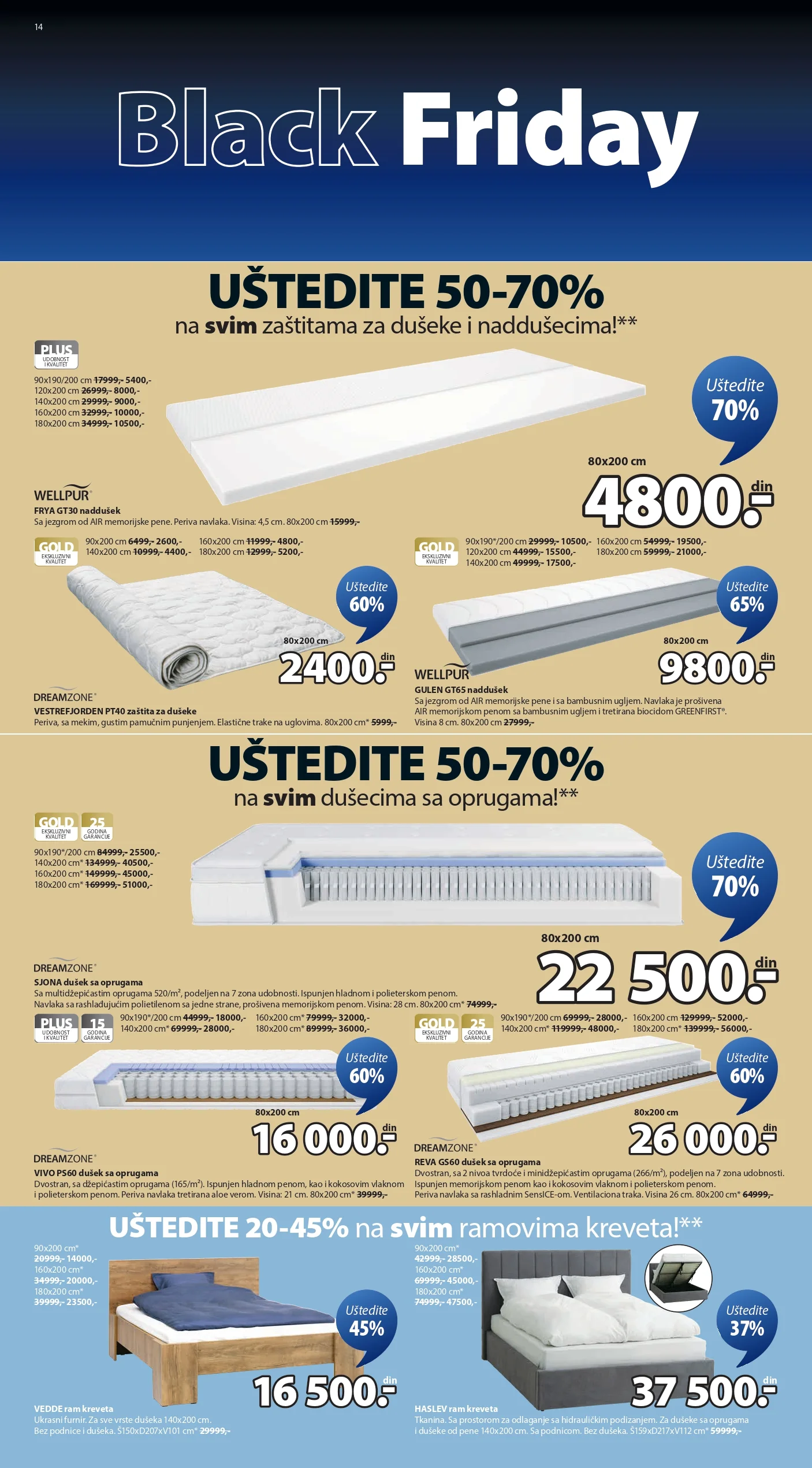 Jysk katalog BLACK FRIDAY 19-30.11.2025.