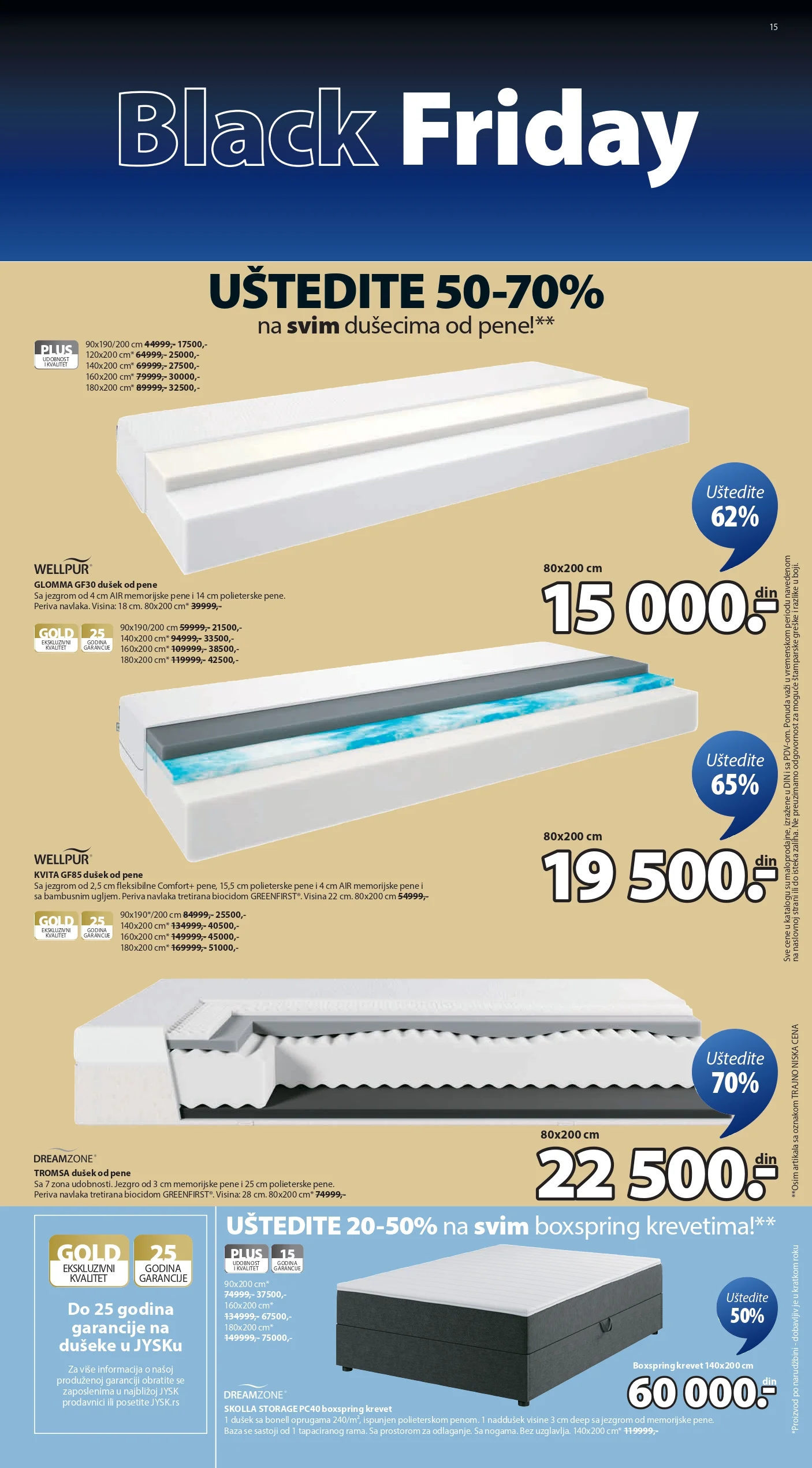 Jysk katalog BLACK FRIDAY 19-30.11.2025.