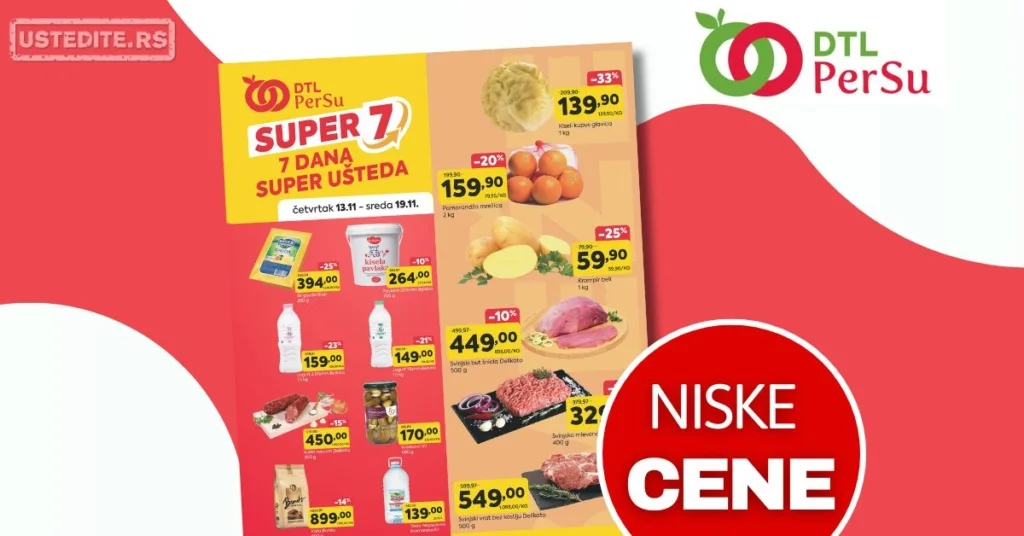 DTL PerSu NEDELJNA AKCIJA 13-19.11.2025.