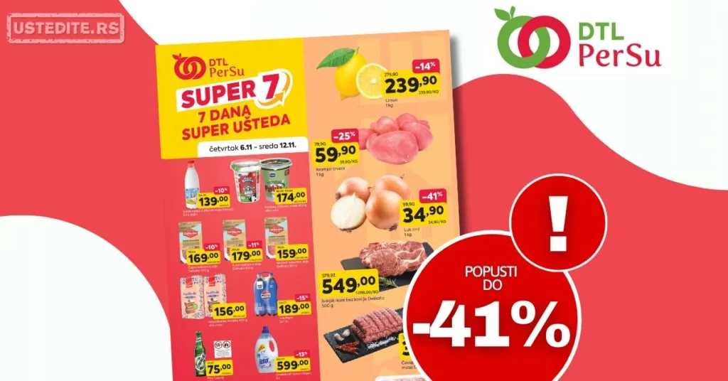 DTL PerSu NEDELJNA AKCIJA 6-12.11.2025.