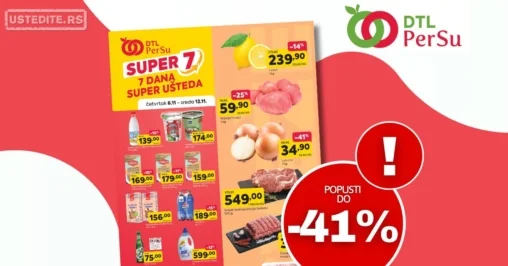 DTL PerSu NEDELJNA AKCIJA 6-12.11.2025.