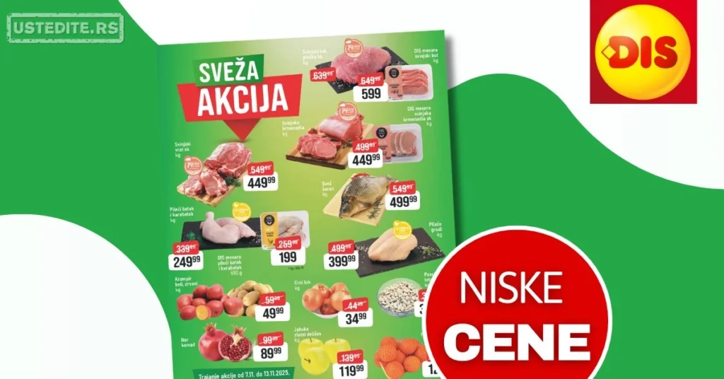 Dis SVEŽA AKCIJA 7-13.11.2025.