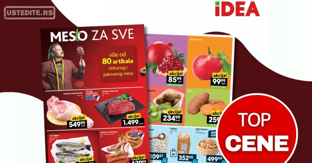 Idea SVEŽA AKCIJA 6-12.11.2025.