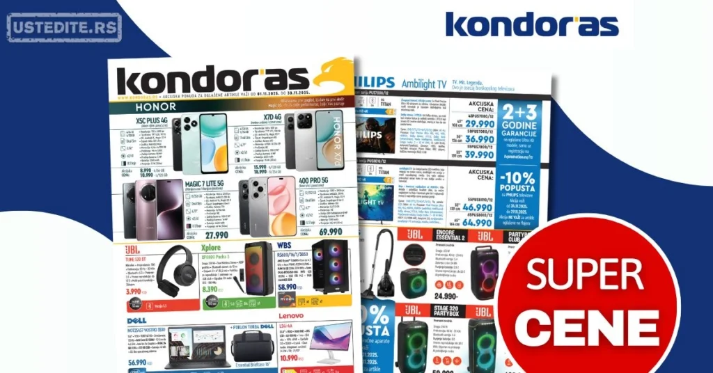 Kondor As katalog 1-30.11.2025.