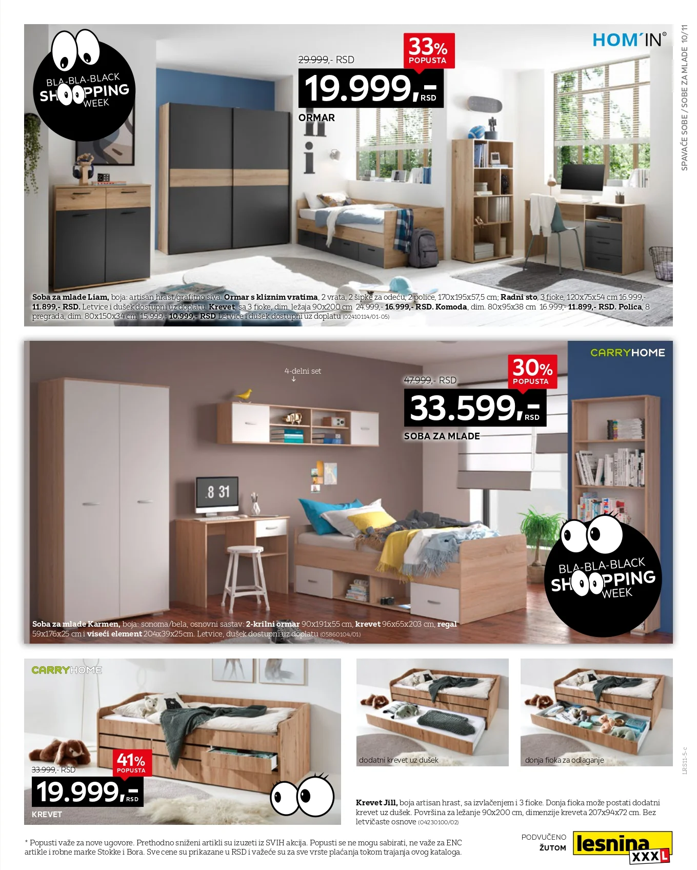 Lesnina XXXL BLACK FRIDAY 21-30.11.2025.