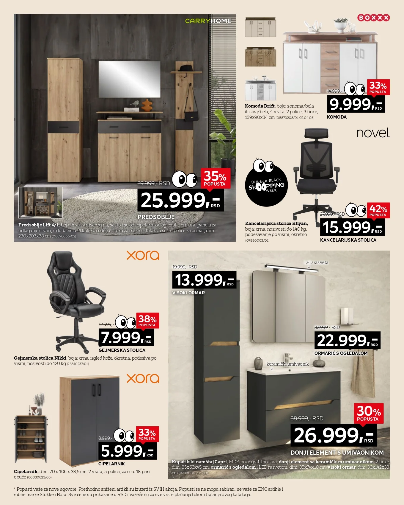 Lesnina XXXL BLACK FRIDAY 21-30.11.2025.