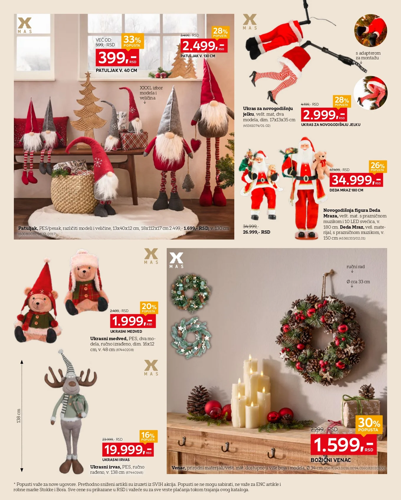 Lesnina XXXL katalog BOŽIĆNI SPECIJAL 10.11-7.12.2025.