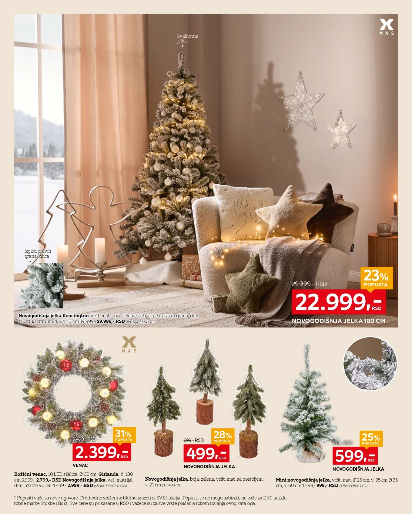 Lesnina XXXL katalog BOŽIĆNI SPECIJAL 10.11-7.12.2025.