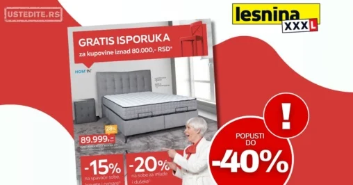 Lesnina XXXL katalog SPECIJAL SPAVAĆE SOBE 3-30.11.2025.