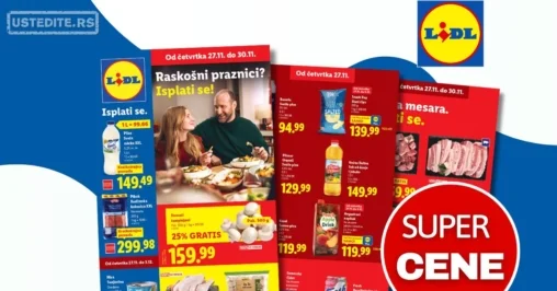 Lidl katalog 27.11-3.12.2025.