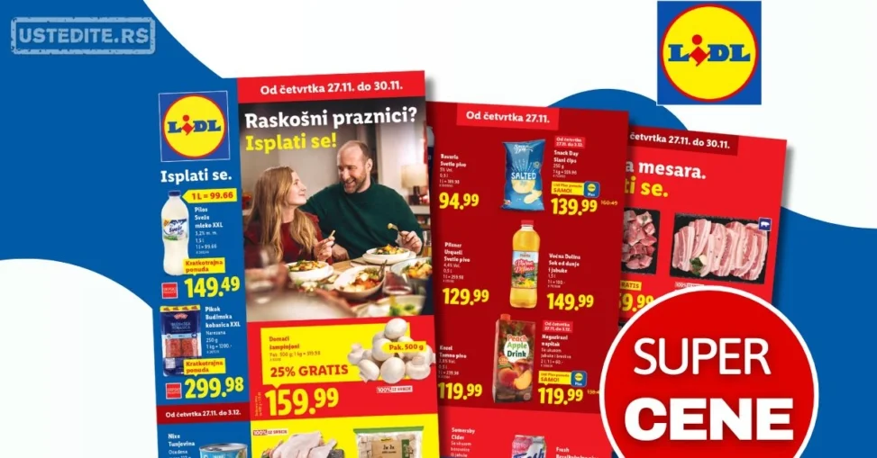 Lidl katalog 27.11-3.12.2025.