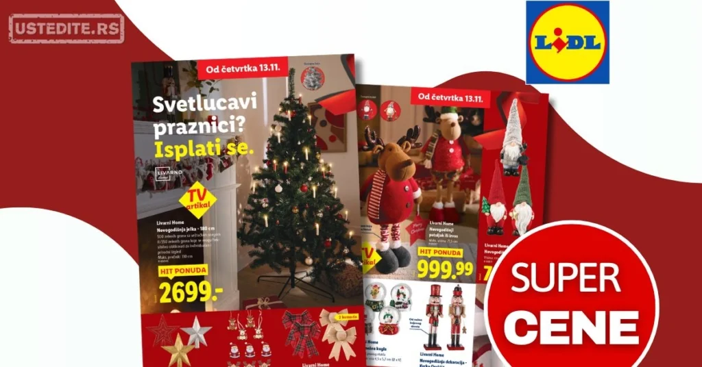 Lidl praznična ponuda 13–19.11.2025.