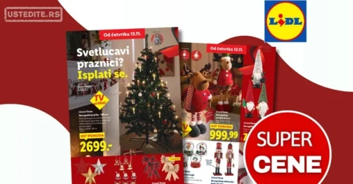 Lidl praznična ponuda 13–19.11.2025.