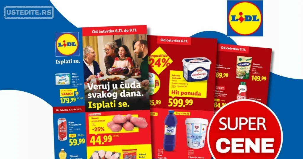 Lidl katalog 6-12.11.2025.