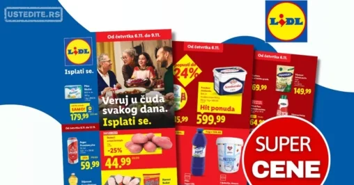 Lidl katalog 6-12.11.2025.