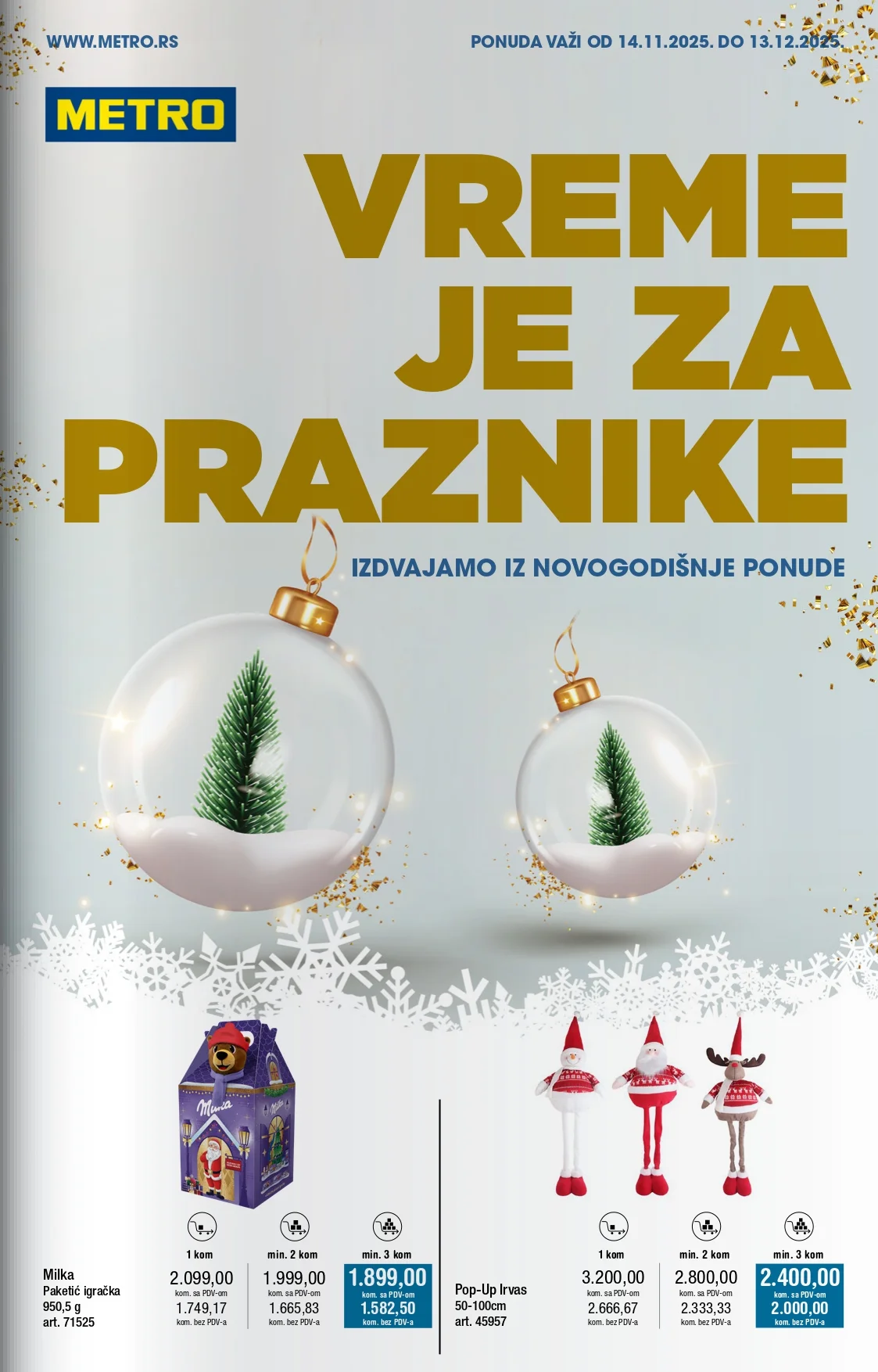 Metro katalog NOVOGODIŠNJA PONUDA 14.11-13.12.2025.