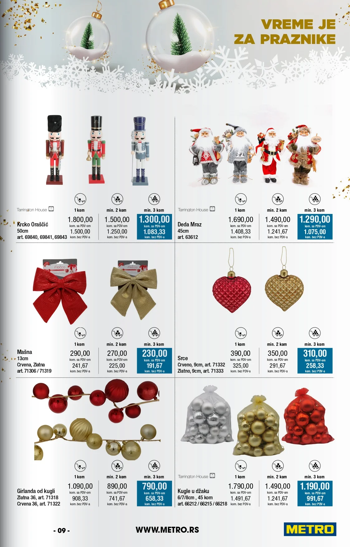 Metro katalog NOVOGODIŠNJA PONUDA 14.11-13.12.2025.