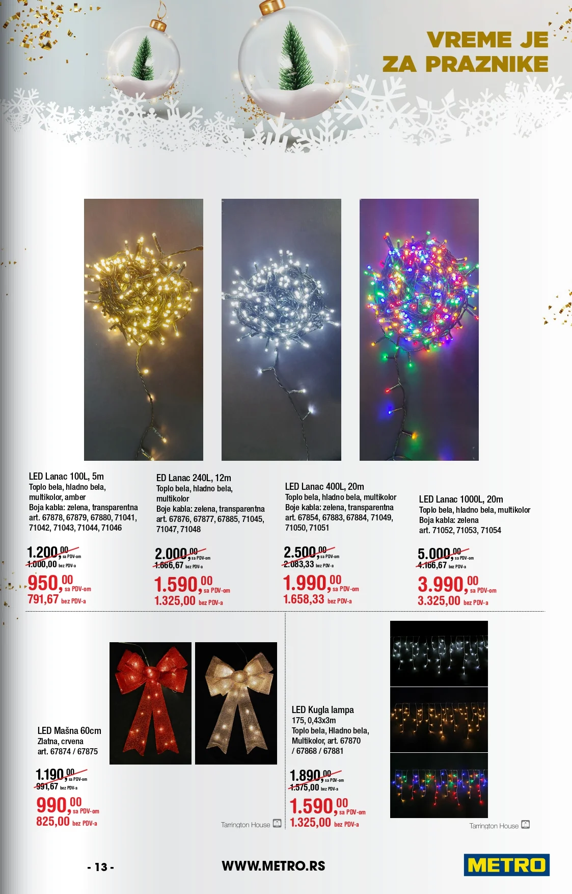 Metro katalog NOVOGODIŠNJA PONUDA 14.11-13.12.2025.