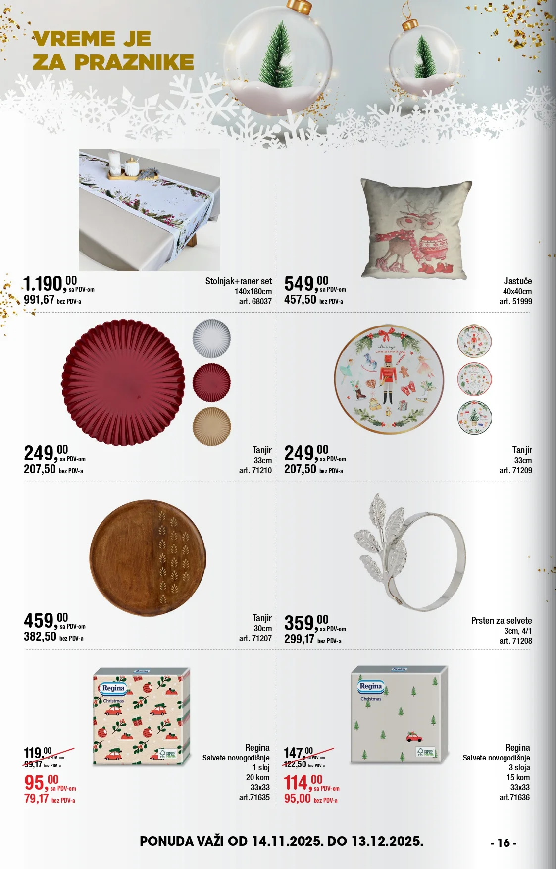 Metro katalog NOVOGODIŠNJA PONUDA 14.11-13.12.2025.
