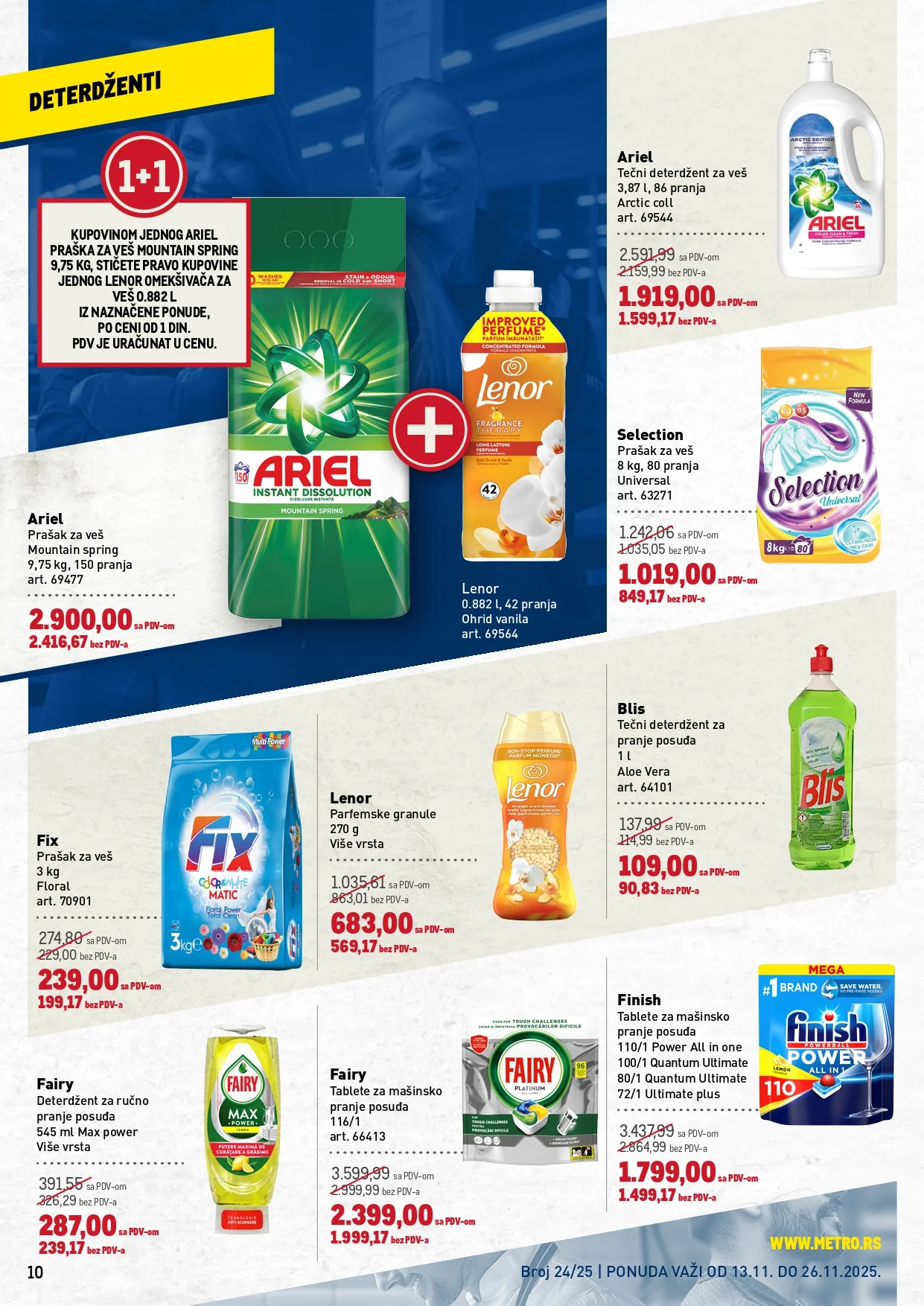 Metro katalog PREHRANA/NEPREHRANA 13-26.11.2025.