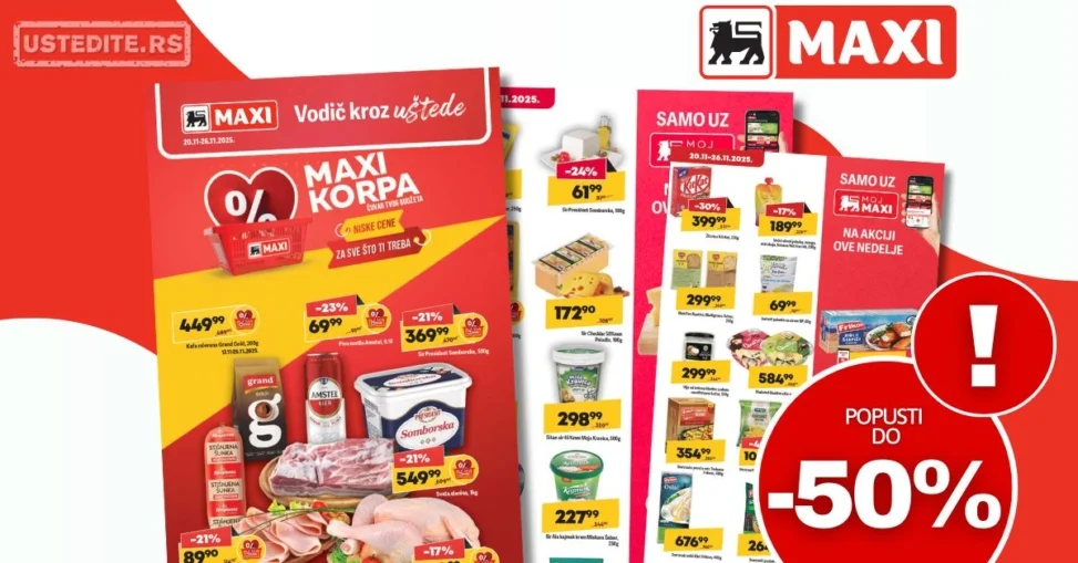 Maxi katalog 20-26.11.2025.