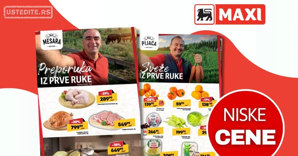 Maxi SVEŽA AKCIJA 13-19.11.2025.