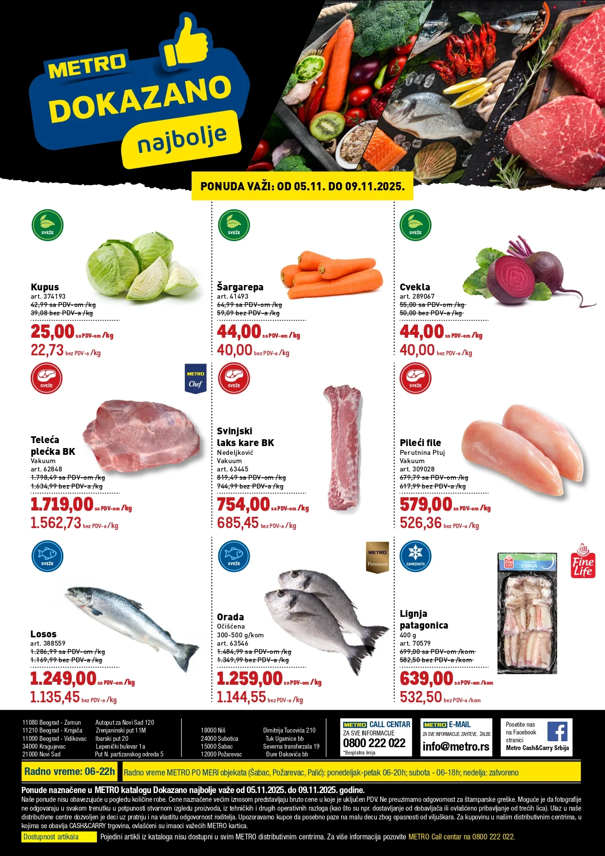 Metro katalog DOKAZANO 5-9.11.2025.