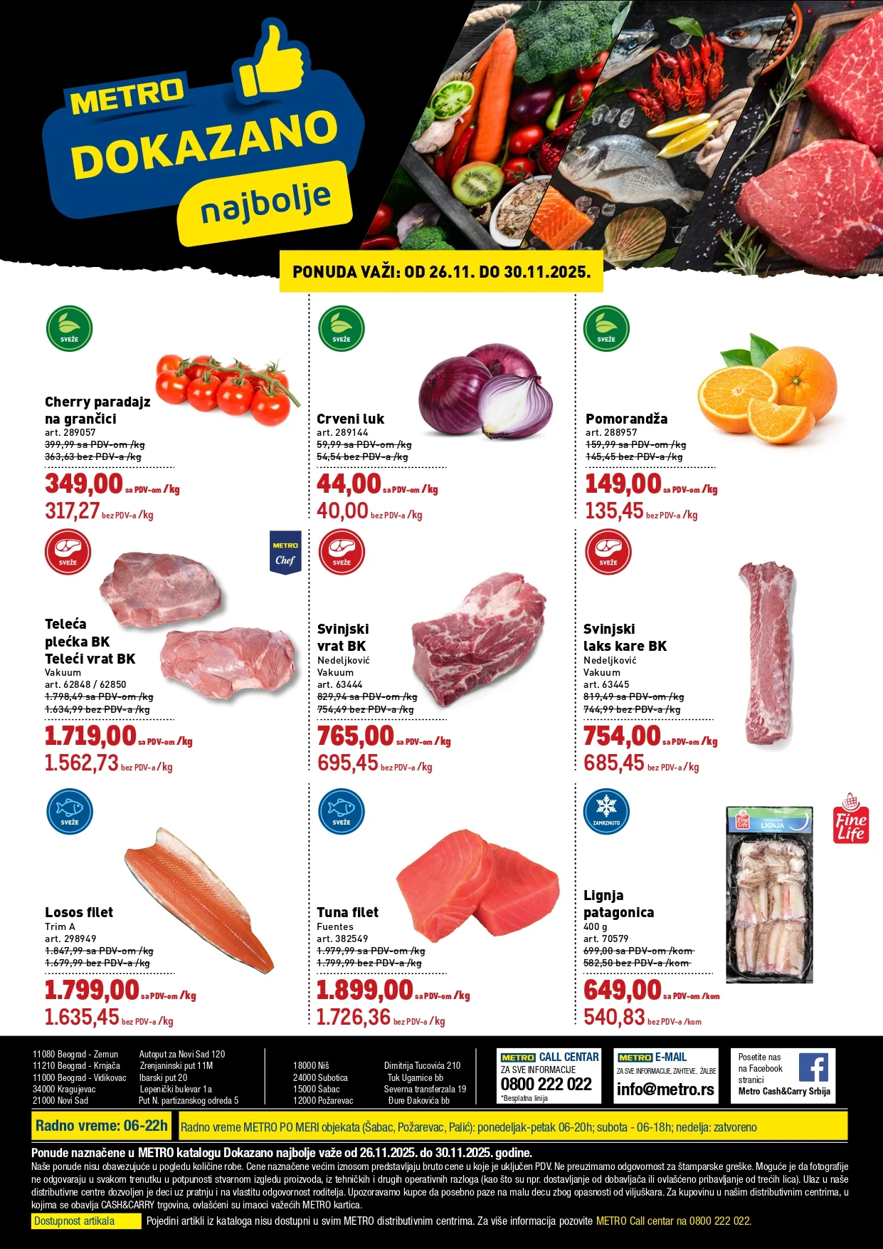 Metro katalog DOKAZANO 26-30.11.2025.
