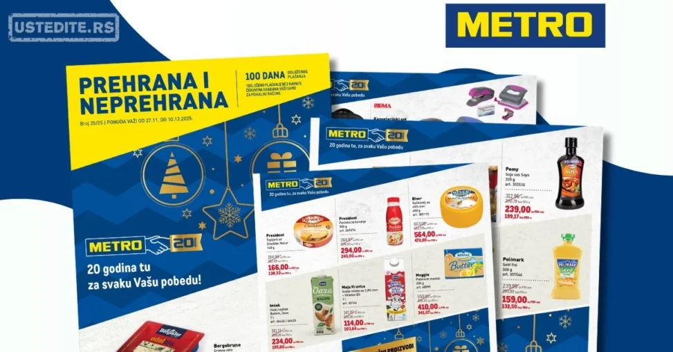 Metro katalog PREHRANA/NEPREHRANA 27.11-10.12.2025.