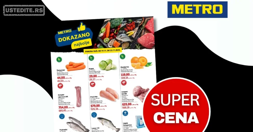 Metro katalog DOKAZANO 19-23.11.2025.