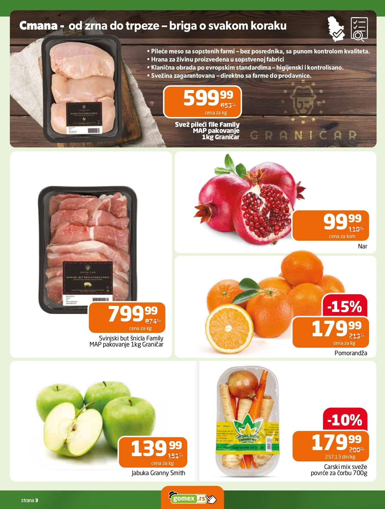 Gomex katalog AKCIJE IZ ŠEŠIRA 5-18.11.2025.