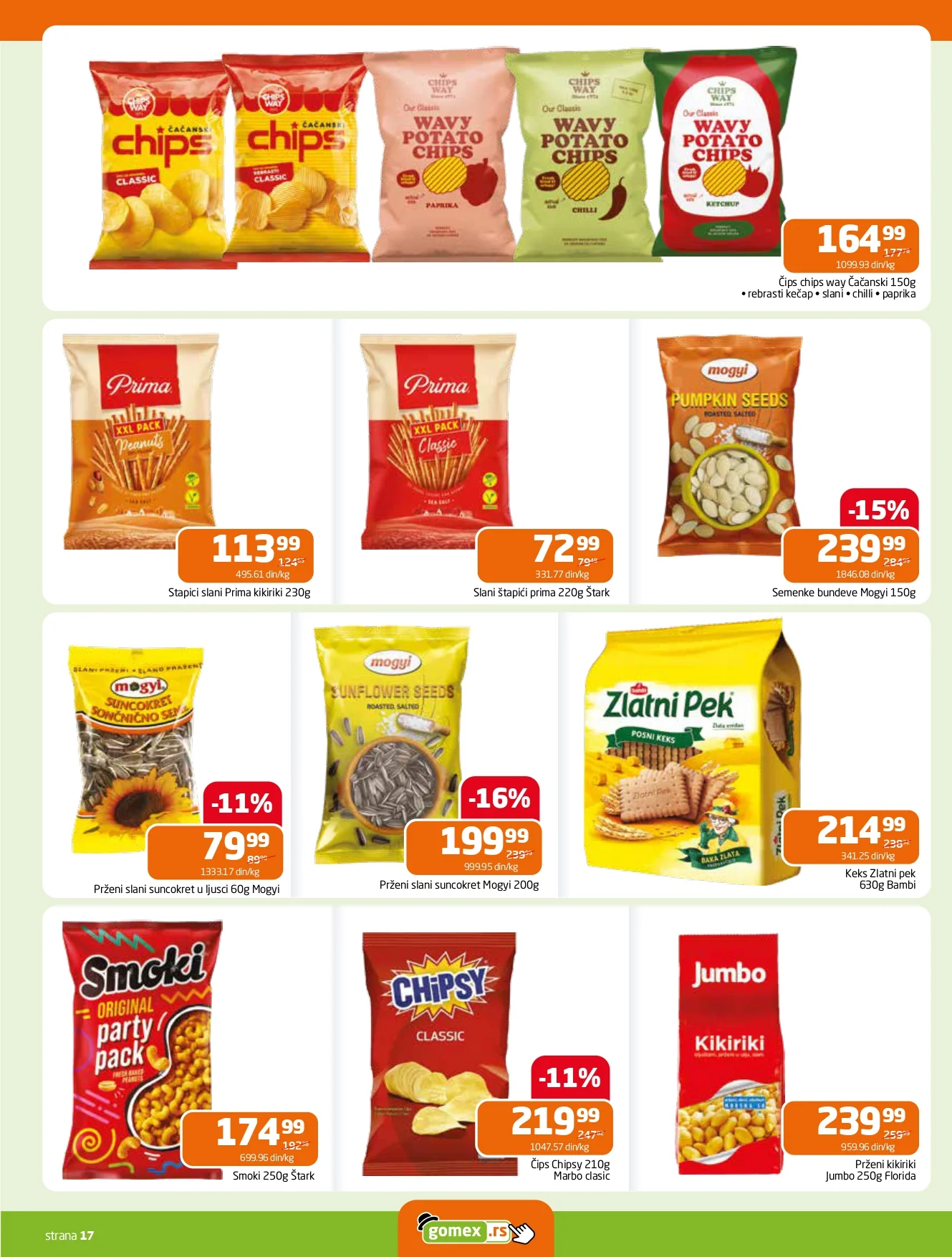 Gomex katalog AKCIJE IZ ŠEŠIRA 5-18.11.2025.