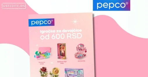 Pepco Igračke za devojčice već od 600 RSD - novembar 2025.