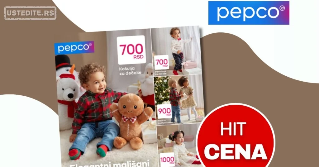 Pepco odeća za decu – praznični stil već od 700 RSD!