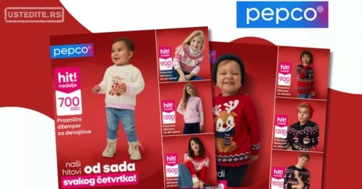 Pepco odeća – praznični džemperi za celu porodicu 13–19.11.2025.