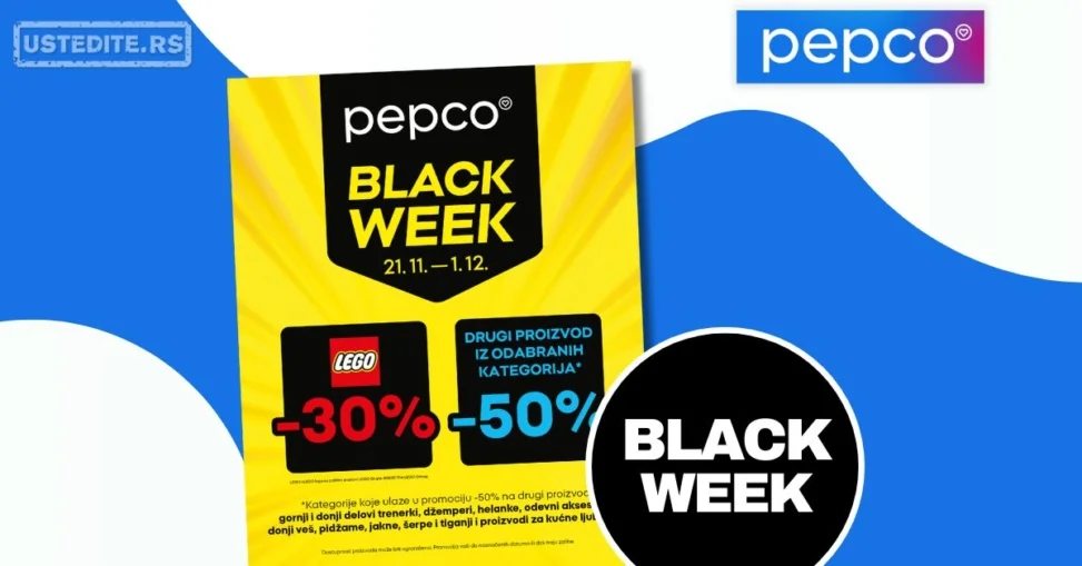 Pepco BLACK WEEK 21.11-1.12.2025.